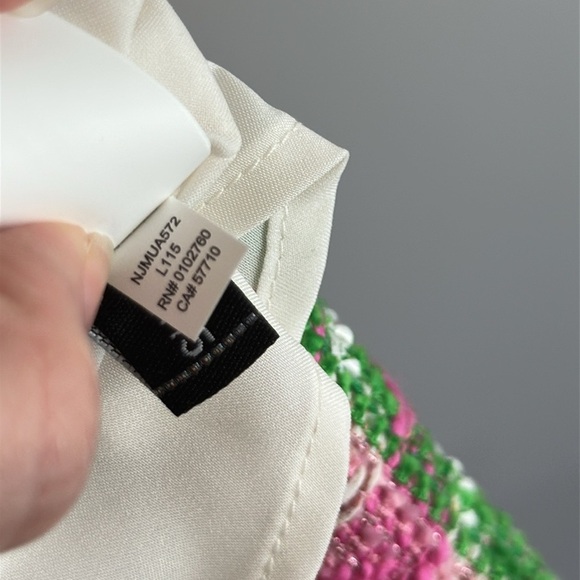 Kate Spade Plaid Tweed Sleeveless Dress Size 0 - Picture 8 of 15